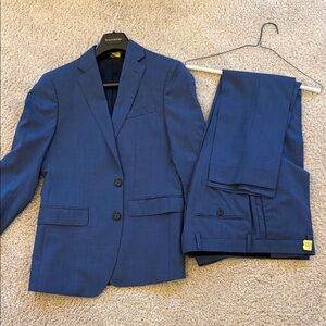 Banana Republic Classic Blue Suit